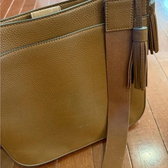 Tory Burch Brown Leather Shoulder Bag -Thea - Picture 4 of 4